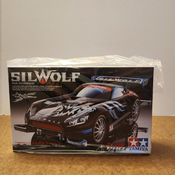New Tamiya 1/32 Silwolf MA-10 Mini 4WD Car Model Kit Japan - Picture 2 of 5